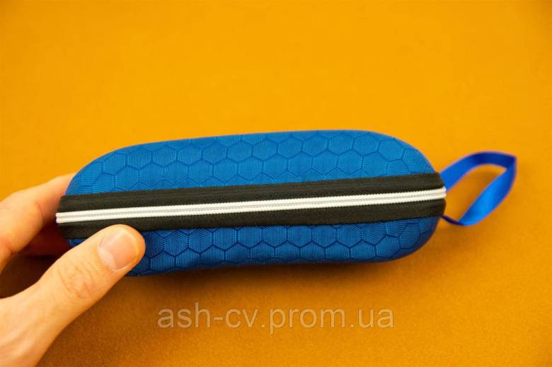 Футляр, чохол, для, окулярів, жорсткий, синій, Premium Blue - фото фото фото 4
