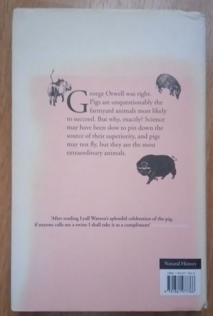 Whole Hog The Lyall  Watson English на Английском книга - фото фото фото 5