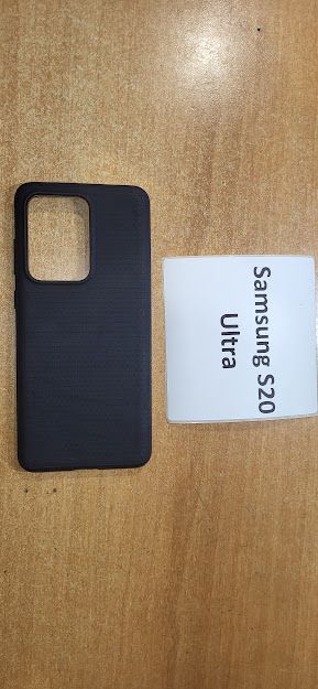 Чехол для телефона Samsung S20 Ultra Spigen Black № 23130321 - фото фото фото 0