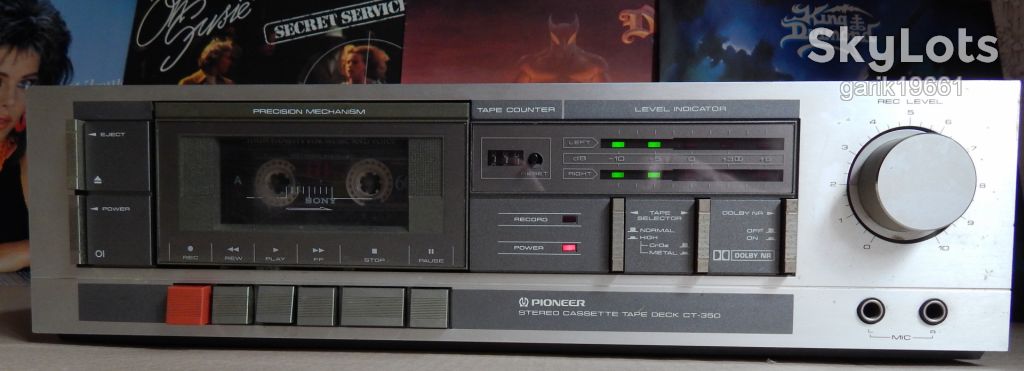 Касетна дека PIONEER CT-350 - фото фото фото 1