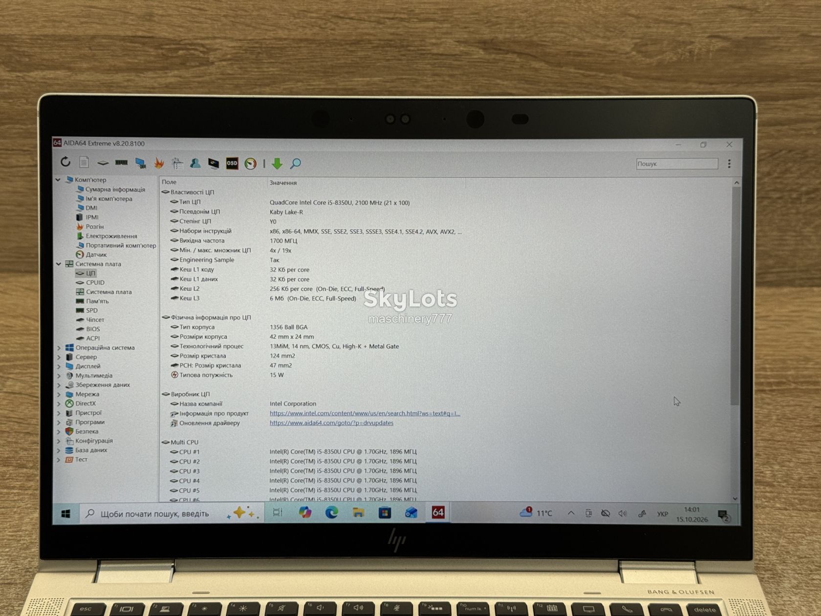 ноутбук hp elitebook x360 1030 g3-intel core i5-8350u-16gb ram ddr3-№231 - фото фото фото 12