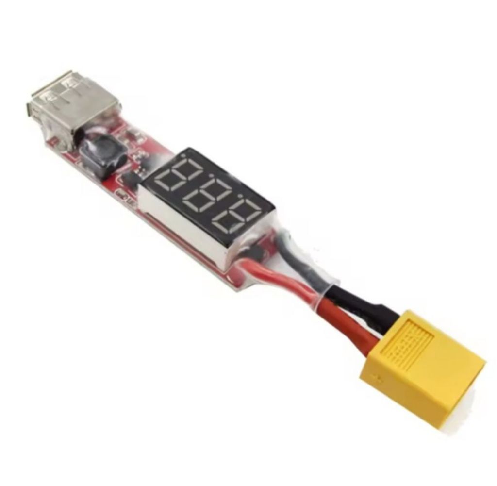 Пристрій для заряджання XT-60 на USB  (2s-6s, 5В) - фото фото фото 0