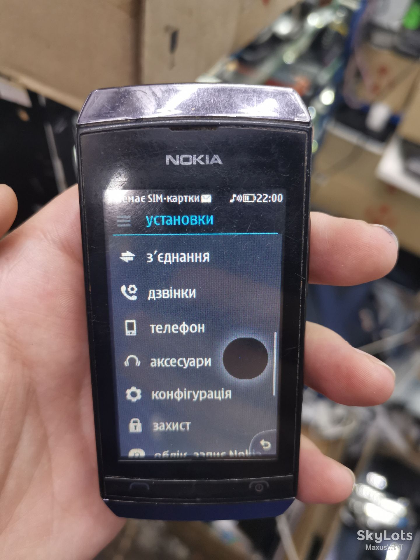#811 Sklad Nokia 306 black - фото фото фото 4
