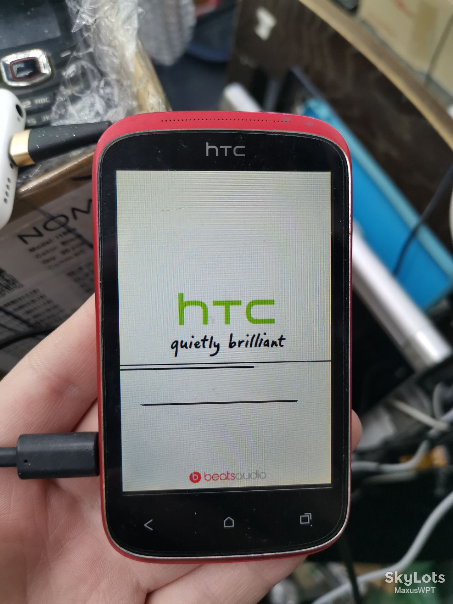 #1454 sklad Htc Desire C red - фото фото фото 1