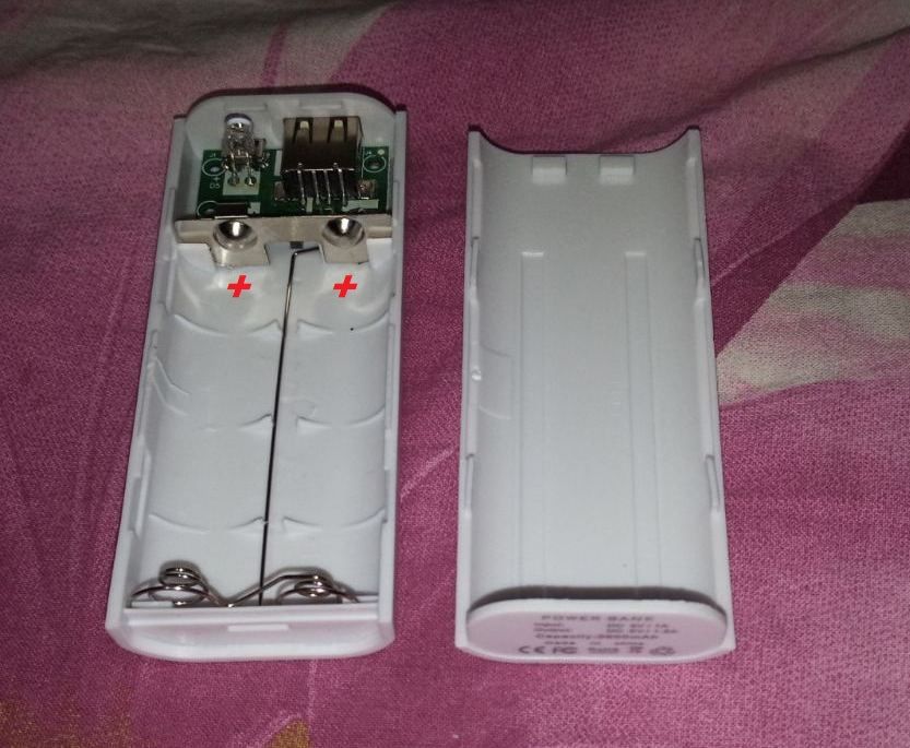 Power Bank 5600 мАч 2x18650 5V 1.5A, НОВИЙ - фото фото фото 8