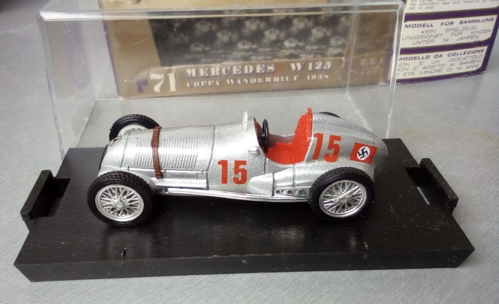 Brumm 1:43 MERCEDES W125 COPPA WANDERBILT 1938 - фото фото фото 2
