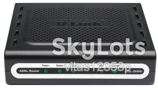Маршрутизатор D-LINK DSL2500U ADSL2+роутер - фото фото фото 3