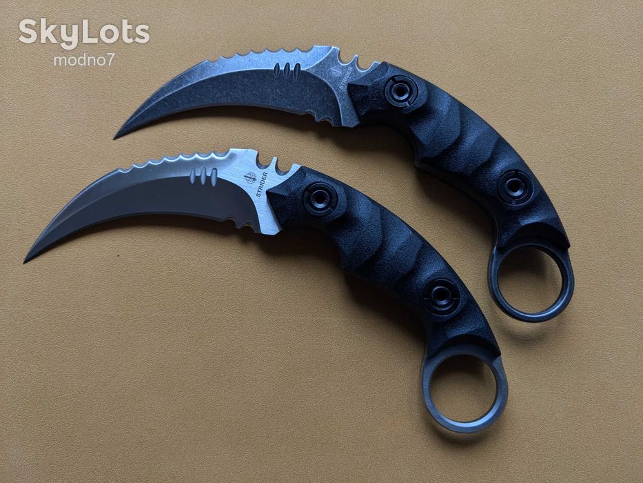 Ніж Strider Fixed Karambit. сталь D2. ніж керамбіт. ніж фултанг - фото фото фото 1