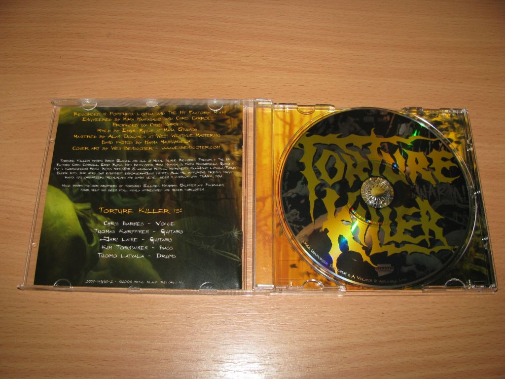 TORTURE KILLER - Swarm   (2006 Metal Blade 1st press) - фото фото фото 1