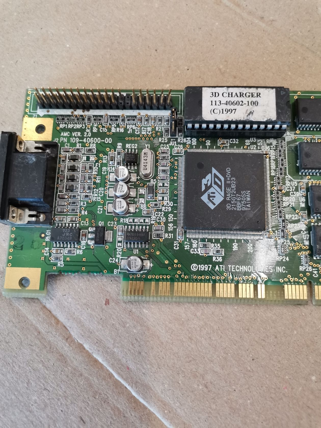 Видеокарта ATI Rage II +DVD PCI - фото фото фото 7