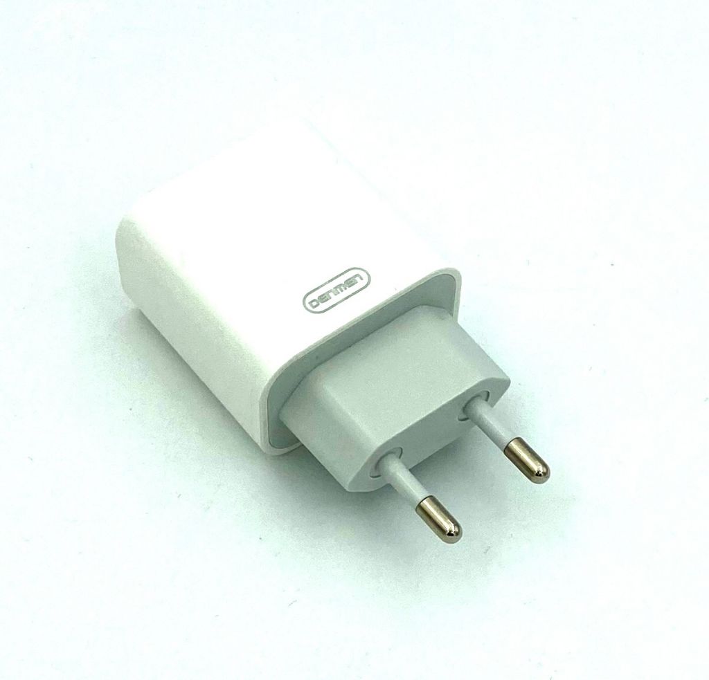 Адаптер питания / Сетевое ЗУ DENMEN DC07     (5V/3.6A/1USB/18W) Белое - фото фото фото 2