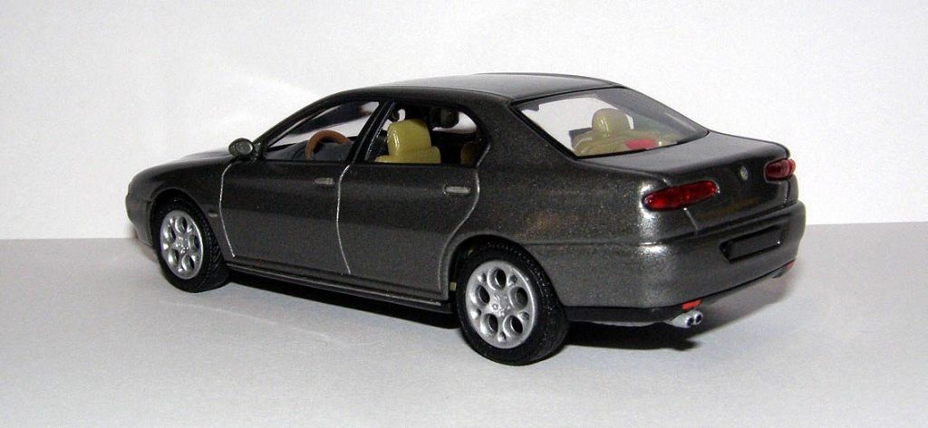 1998 Alfa Romeo 166  (936) Solido for Hachette Масштаб 1/43 - фото фото фото 4