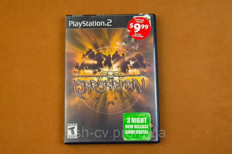 Диск для Playstation 2 (NTSC) - Barbarian - фото фото фото 0