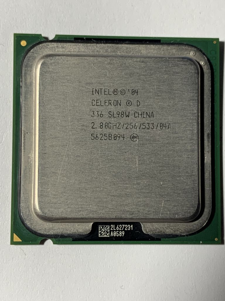 Процеcор SL98W Intel Celeron D 336 2.80 GHz S775 - фото фото фото 0