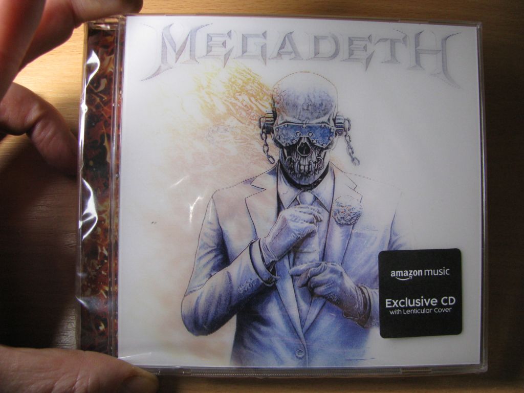 MEGADETH - Megadeth  (2026 BLKIIBLK Rec, LIMITED EDITION  LENTICULAR COVER) - фото фото фото 2