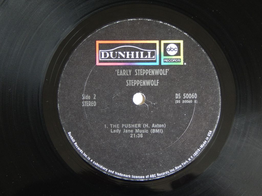 Steppenwolf ‎– Early Steppenwolf  (ABC/Dunhill Records ‎– DS 50060, US) EX+/EX+ - фото фото фото 3