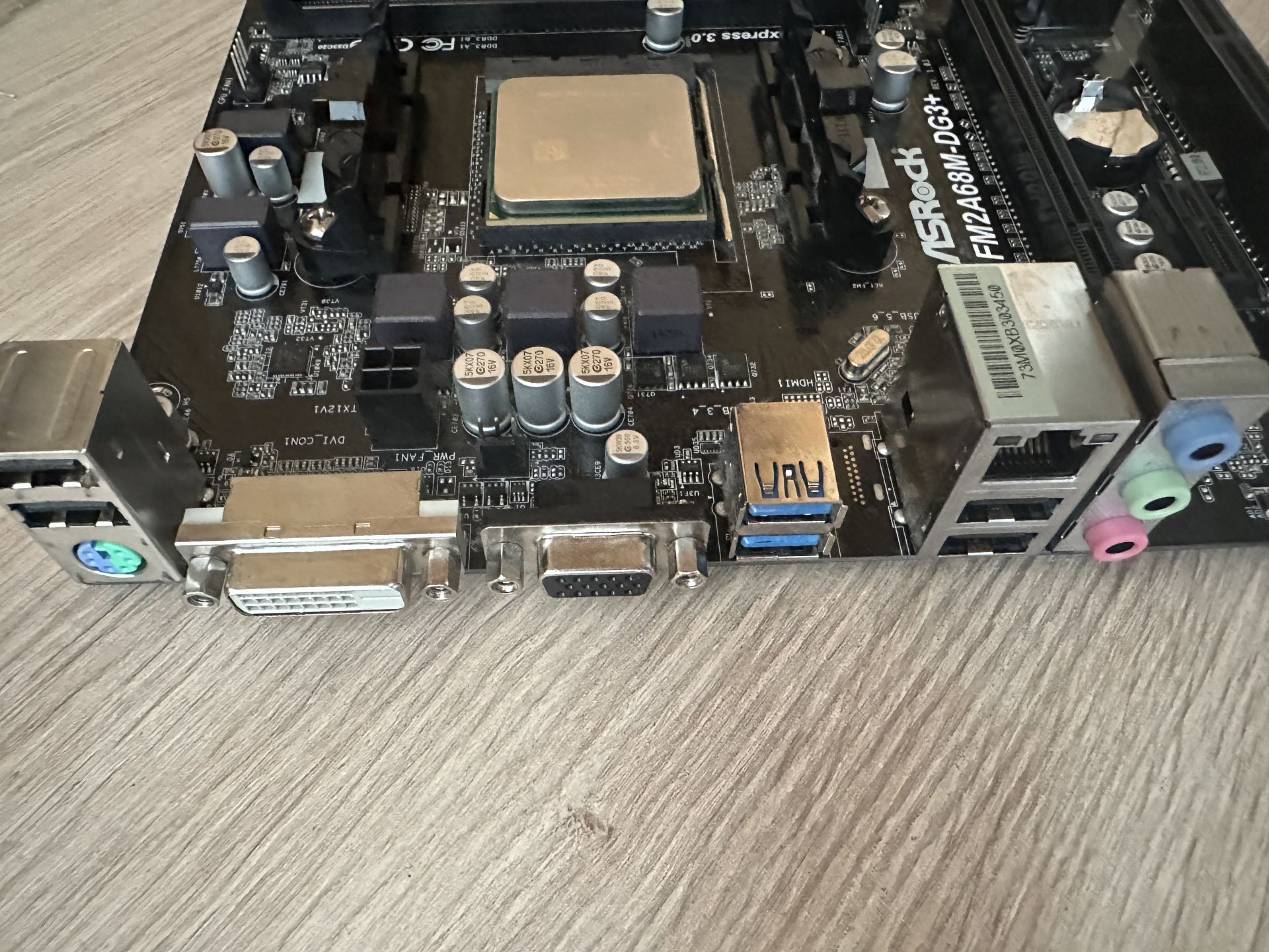 Материнська плата ASRock FM2A68M-DG3+   (sFM2/FM2+ +  Процесор AMD A8 7600 - фото фото фото 2