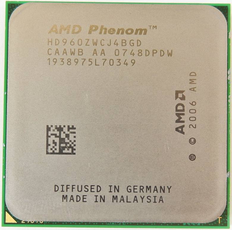 Процесор AMD Phenom x4 9600 BE 2.3 GHz AM2+, 95W Б/В - фото фото фото 0
