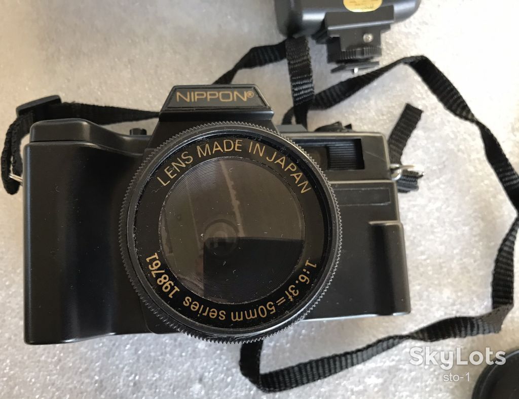 Фотоаппарат NIPPON AR-4392F made in Japan со вспышкой в коробке + инструкция - фото фото фото 0