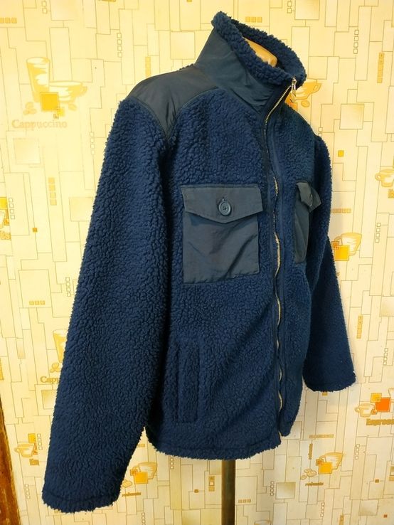 Куртка тепла чоловіча флісова синя PRIMARK p-p M - фото фото фото 1