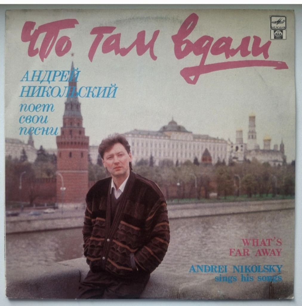 Андрей Никольский - Что Там Вдали - 1991.  (LP). 12. Vinyl. Пластинка. Rare. - фото фото фото 0