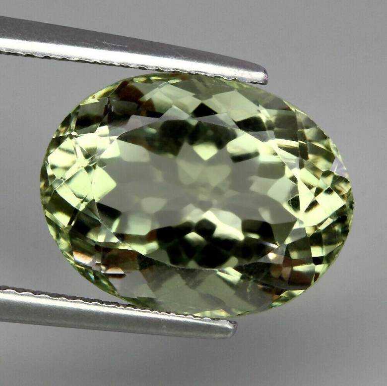 Празиолит  10.22ct  16x12mm - фото фото фото 1