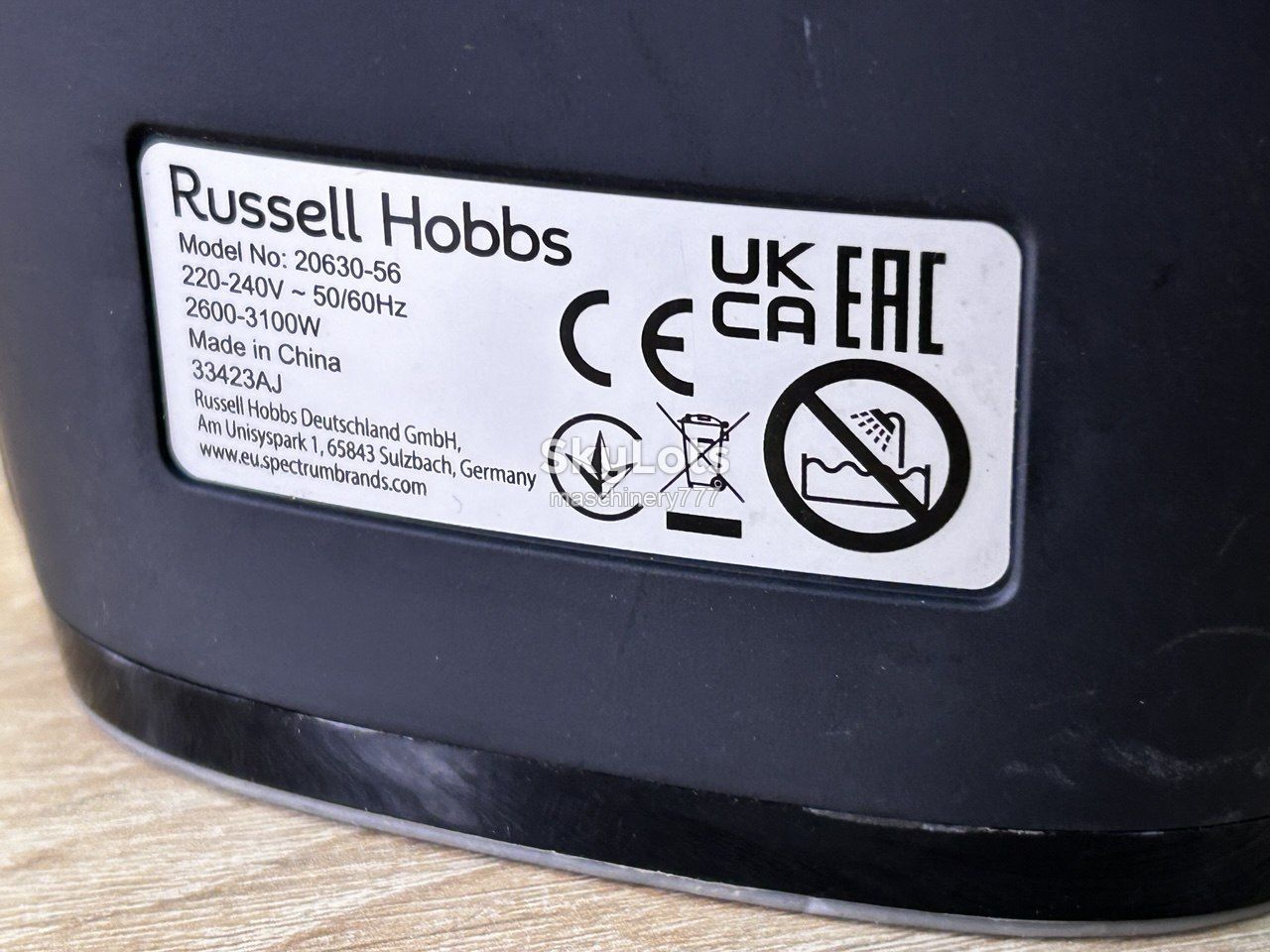 праска Russel hobbs model -20630-56-2600-3100w-№н40 - фото фото фото 6