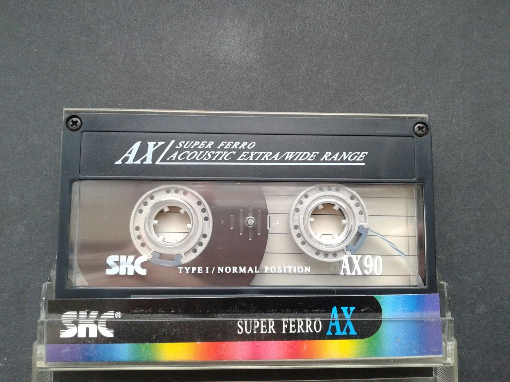 Аудиокассета SKC AX 90 - фото фото фото 0