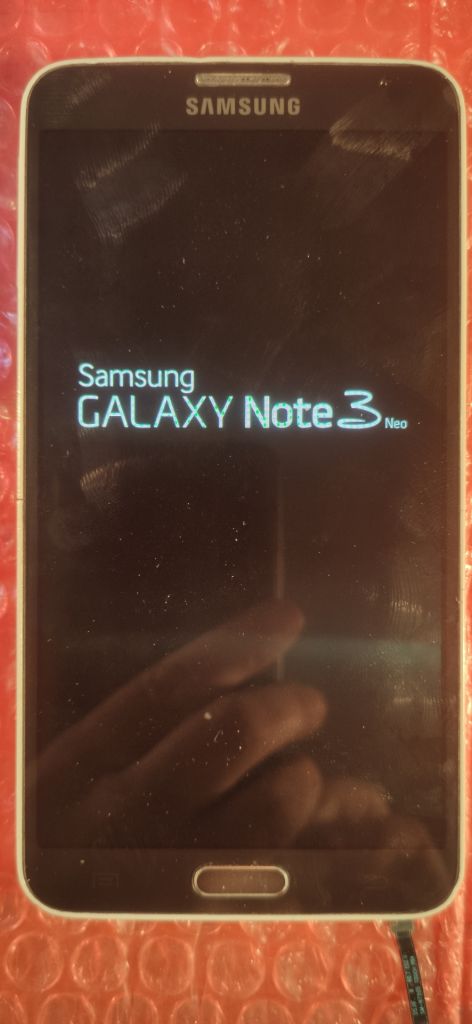 Samsung SM-N7505 Galaxy Note 3 Neo модуль дисплея в рамке оригинал бу - фото фото фото 0