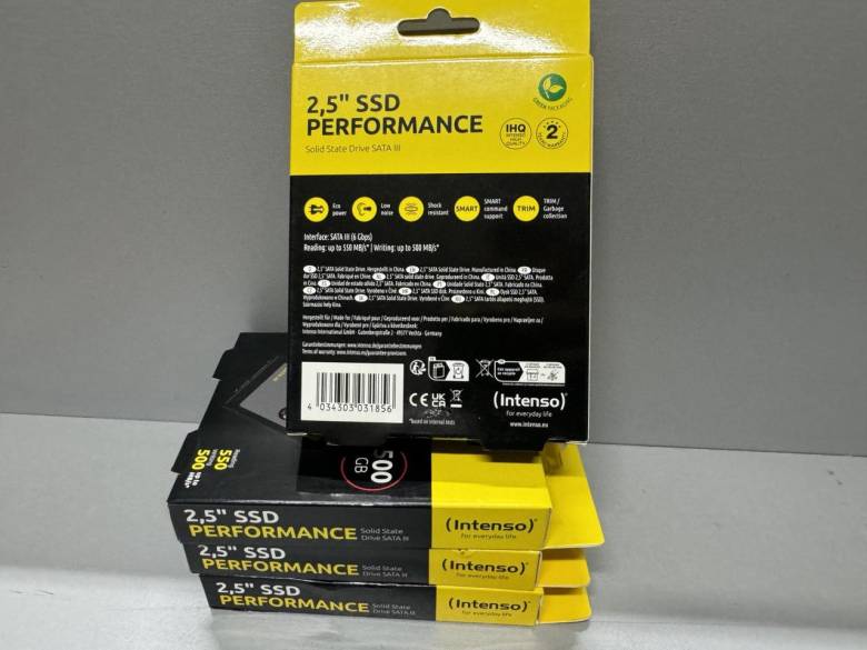 SSD диск Intenso Performance 500 ГБ SATA III (3814450)  Новый! - фото фото фото 2