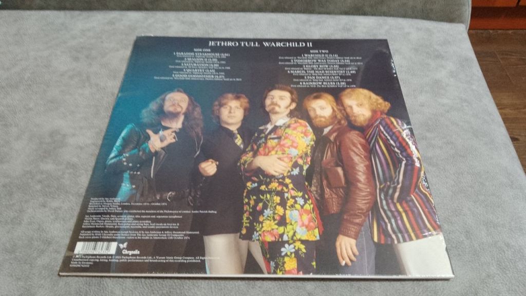 jethro tull - warchild ii. запечатанный фирменный винил - фото фото фото 2