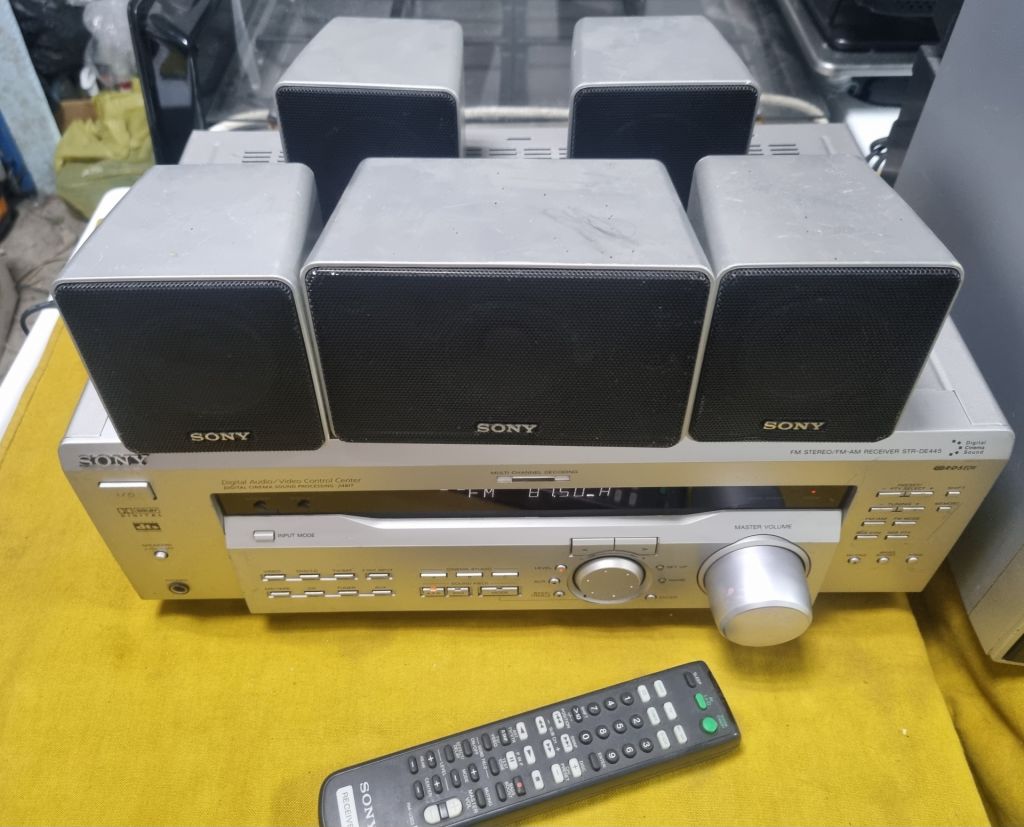 Ресівер Sony STR-DE 445 + колонки + пульт - фото фото фото 2