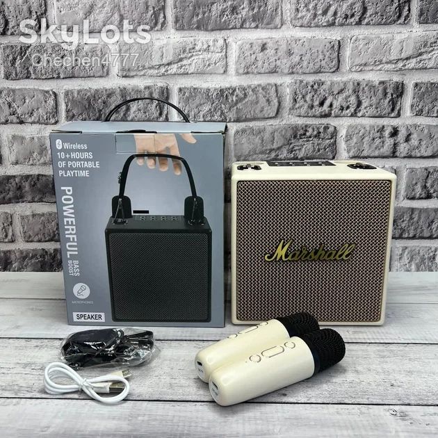 Колонка Bluetooth MARSHALL M83 із двома мікрофонами - фото фото фото 1