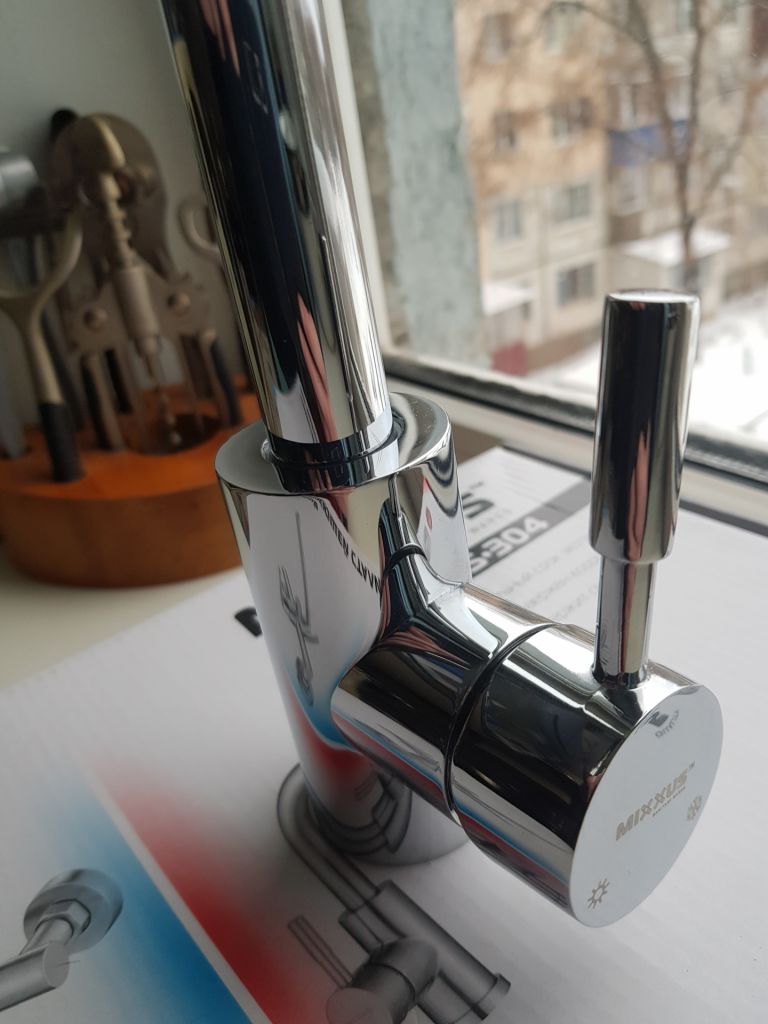 Смеситель для кухни MIXXUS SUS-011 CHROME - фото фото фото 3