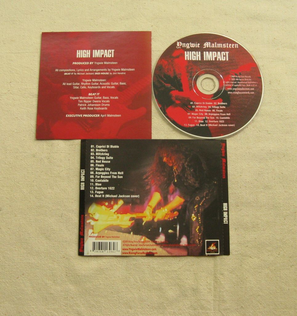 CD Yngwie Malmsteen. High Impact. 2009. - фото фото фото 2