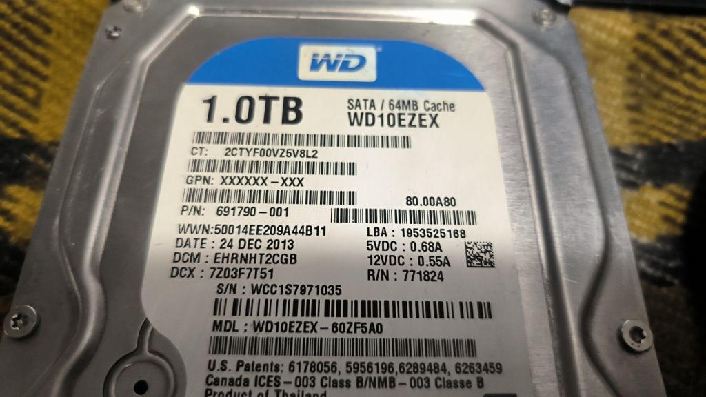 Жорсткий диск HDD Western Digital WD10EZEX 1TB №2x - фото фото фото 3