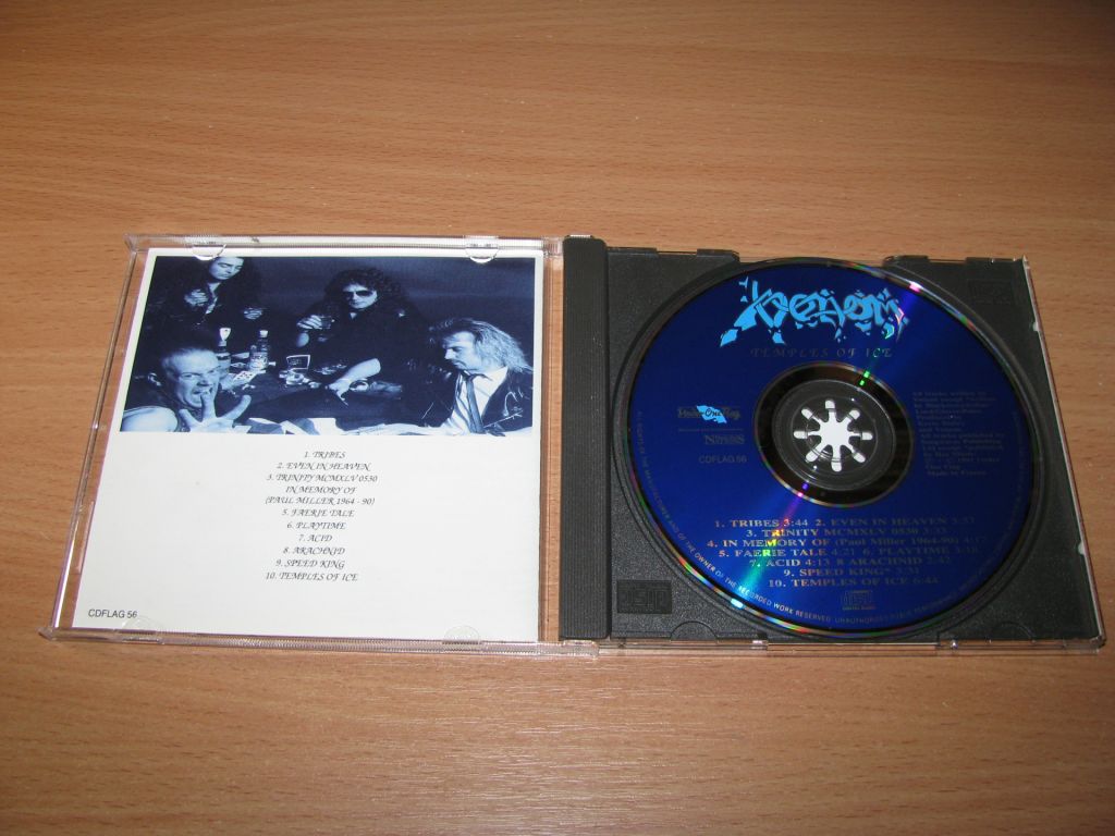 VENOM - Temples Of Ice  (1991 Under One Flag 1st press) - фото фото фото 1