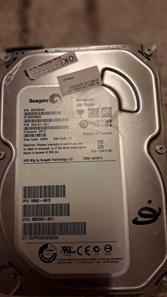 Жесткий  диск seagate  250Gb - фото фото фото 0