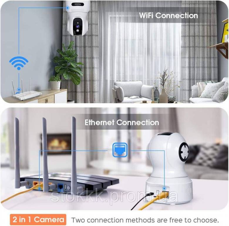 IP-камера Видеоняня PANAMALAR WLAN WIFI 350, FHD Уценка - фото фото фото 6