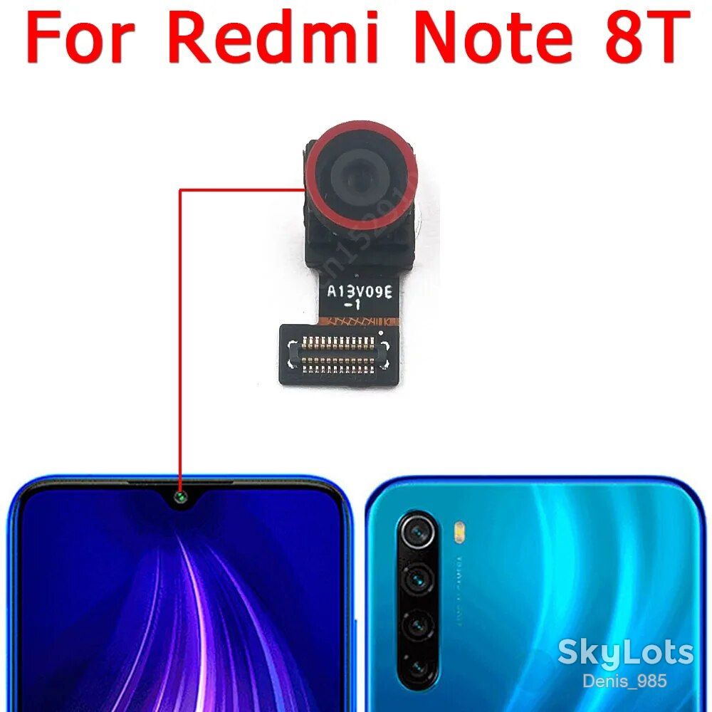 Xiaomi Redmi Note 8T, камера фронтальная, 13 МП - фото фото фото 2