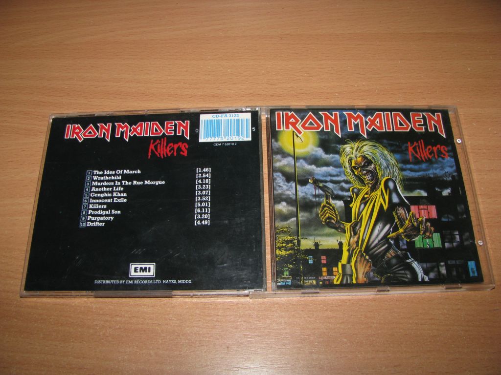 IRON MAIDEN - Killers  (1981 EMI 1st press,W.Germany) - фото фото фото 0