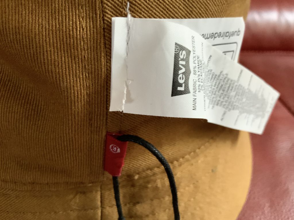 Панама Levi’s двухсторонняя, р.L/60 см - фото фото фото 1