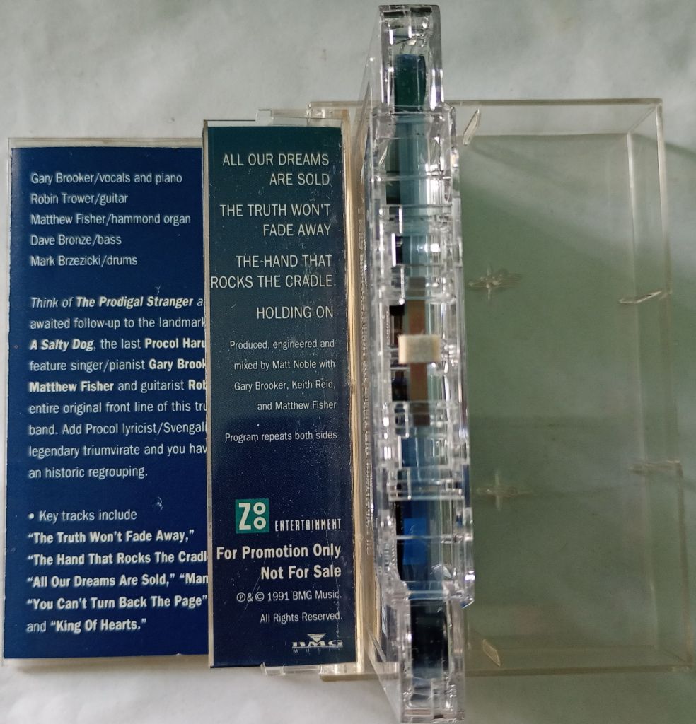 PROCOL HARUM The Prodigal Stranger. Cassette, Maxi-Single, US, Promo, Chrome - фото фото фото 2