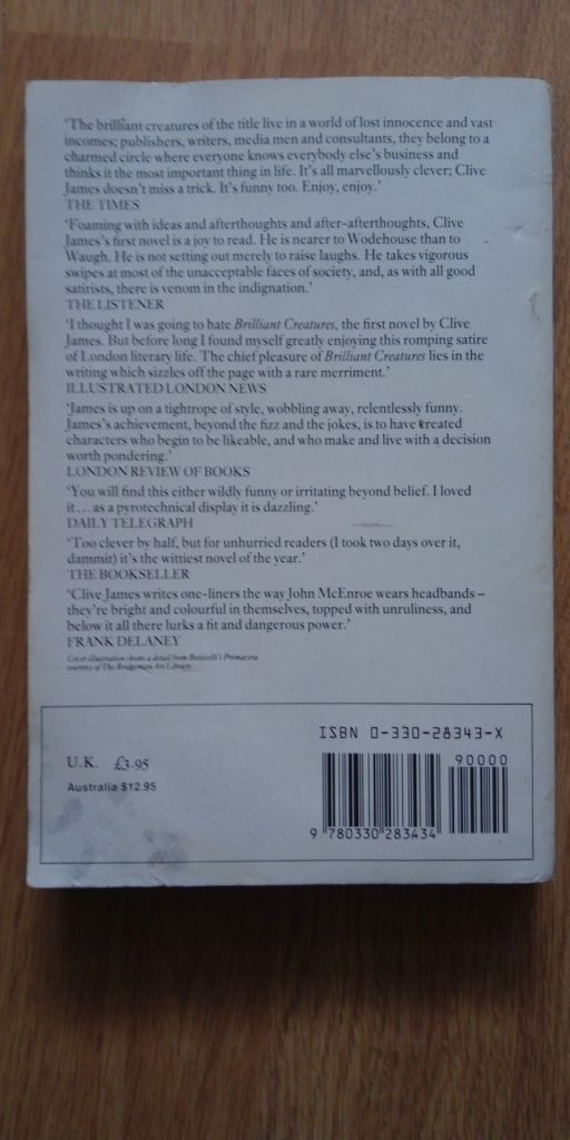 Brilliant Creatures Clive James English на Английском книга - фото фото фото 3