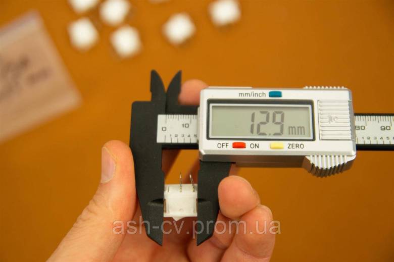Вмикач, вимикач, кнопка, 250V, 3A, 10х15мм, біла, 1шт - фото фото фото 6