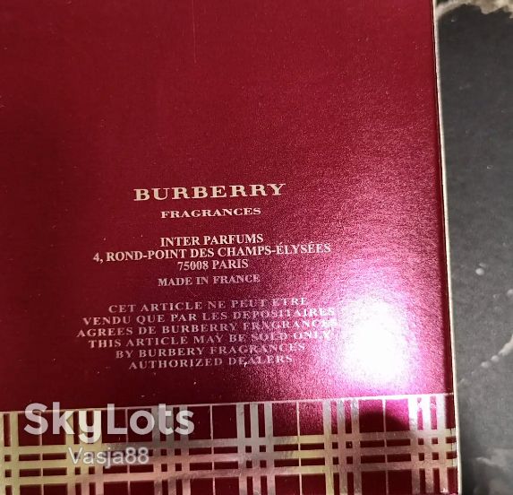 Burberry For Men 100 мл чоловічі БЕЗКОШТОВНА ДОСТАВКА НП - фото фото фото 1