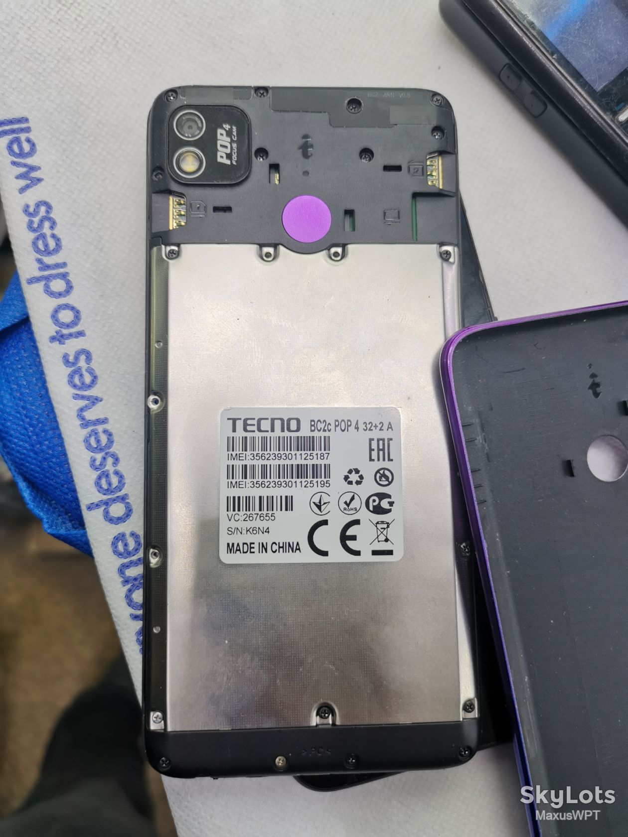 #2030 sklad Tecno pop 4 bc2 - фото фото фото 3