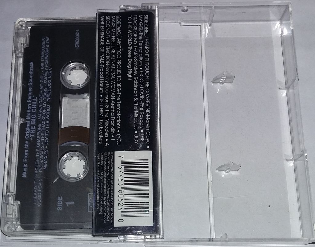 VARIOUS  The Big Chill  (Original Motion Picture Soundtrack). Cassette  US - фото фото фото 1