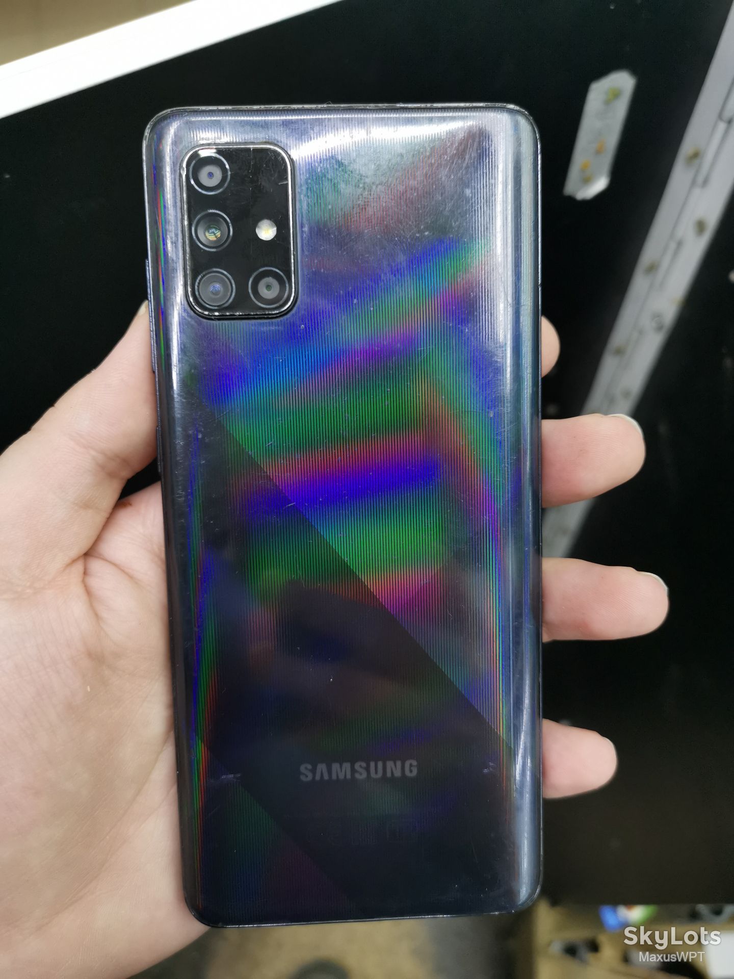 #Shop Samsung A71 dark blue - фото фото фото 3