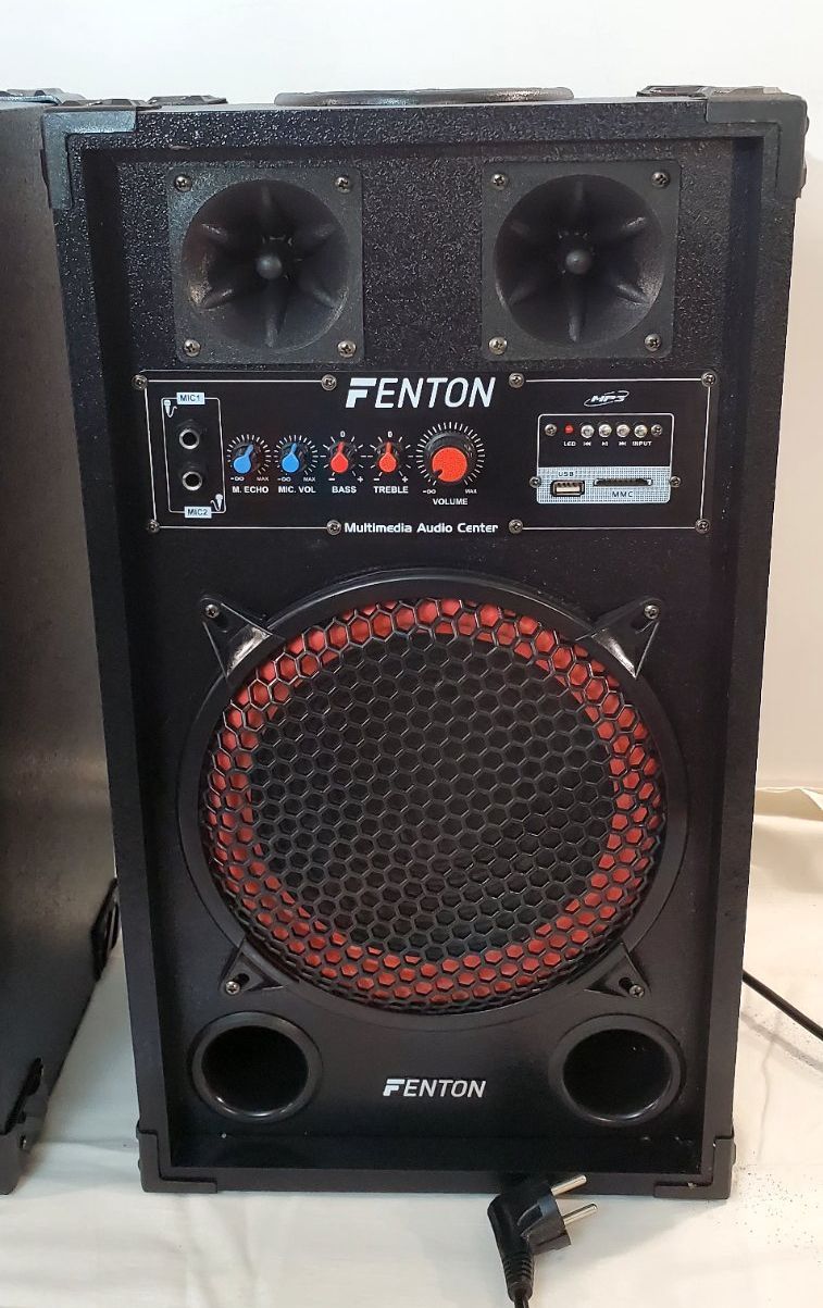Активна акустична система 600W FENTON SPB-10 Активні колонки BT/USB/SD - фото фото фото 4